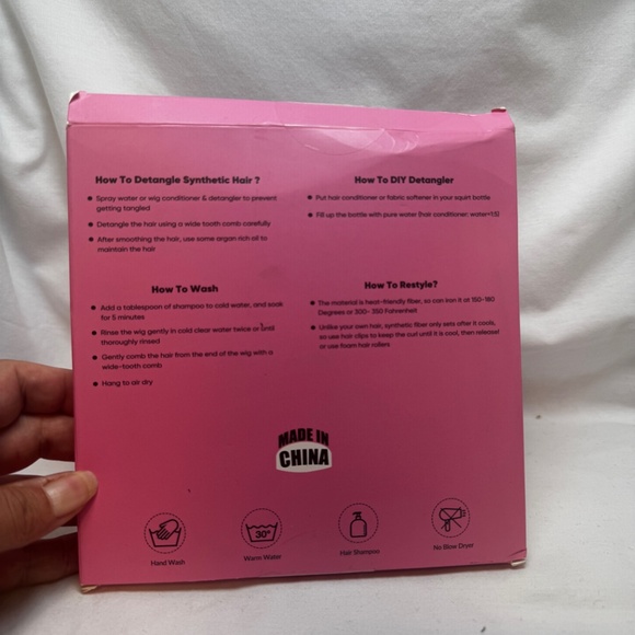 Synthetic Hair Bun Elastic Messy Curly Salt and Pepper Gray Chic Trendy - Picture 3 of 6